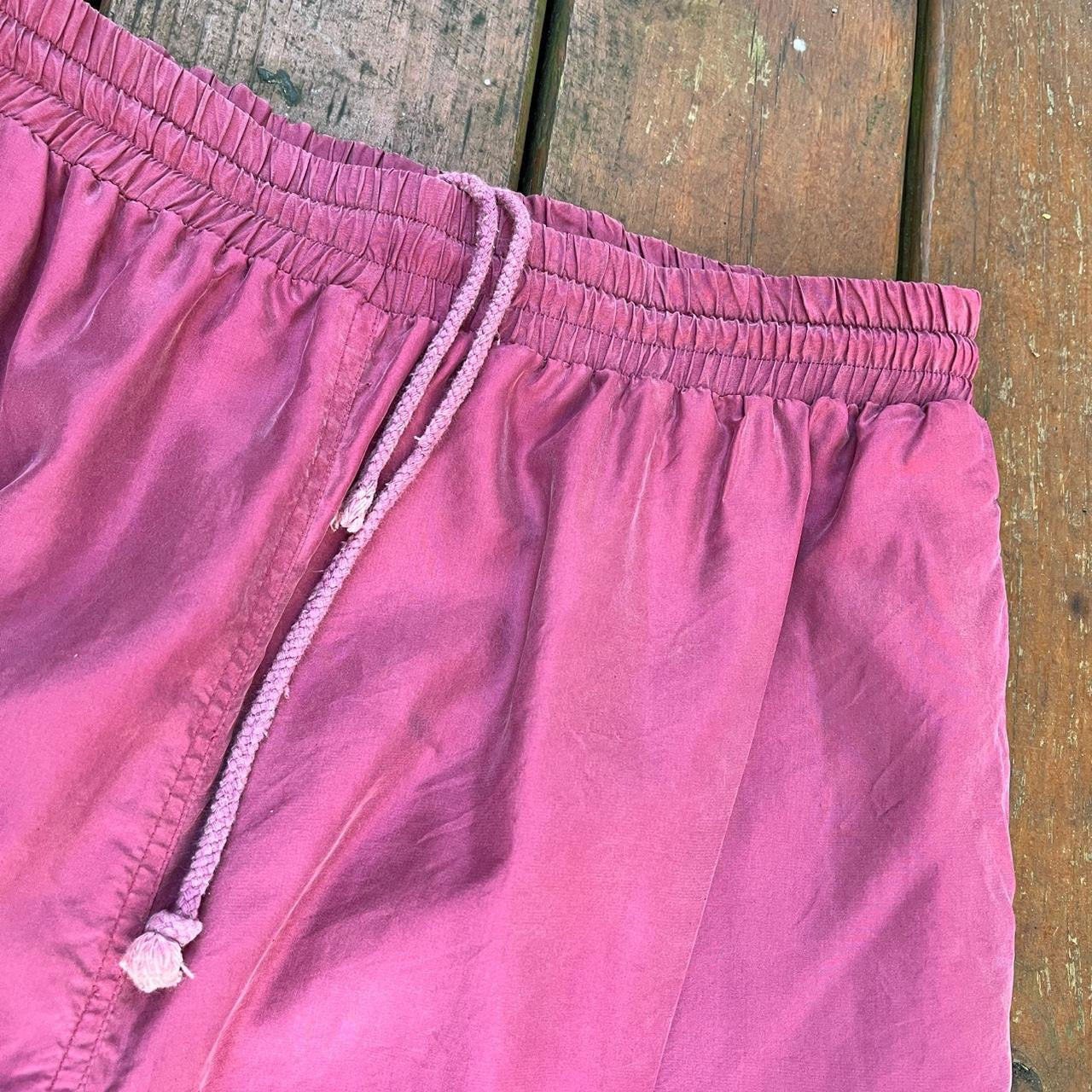 pink track pants