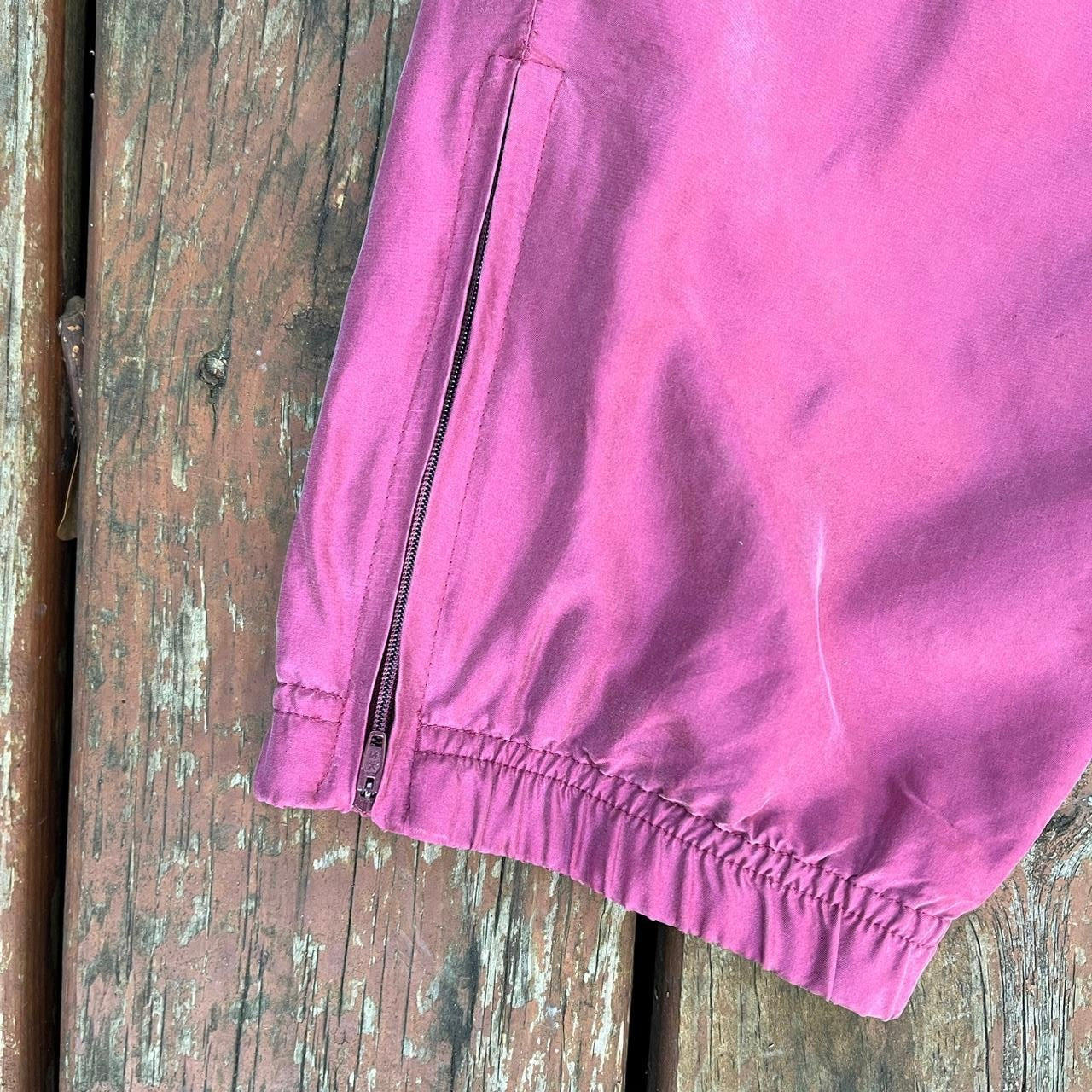 pink track pants