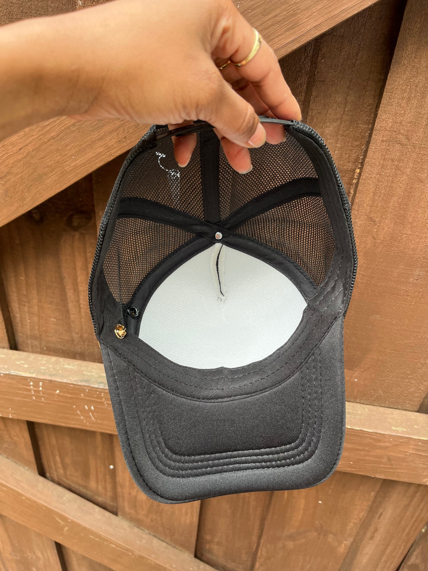 "be kind & stay weird" trucker hat