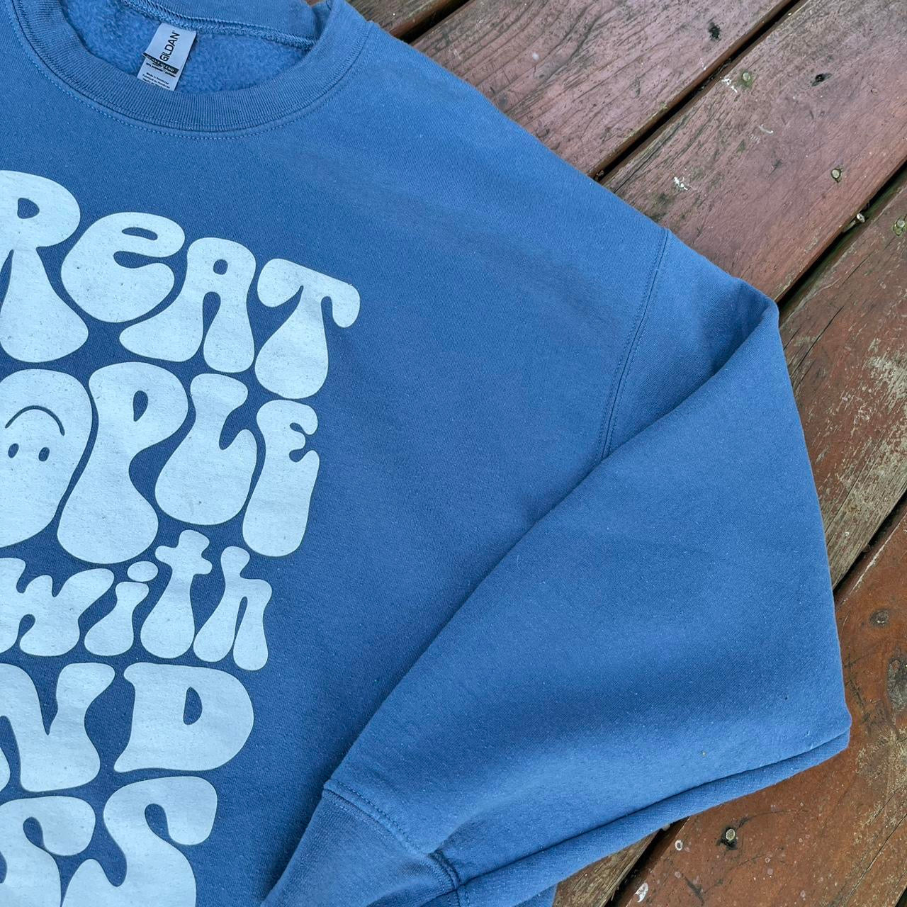 "treat people with kindness" sweatshirt