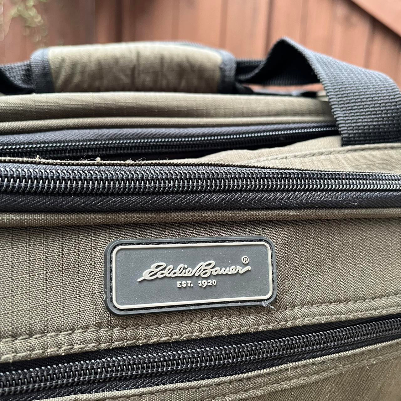 vintage Eddie Bauer duffle bag