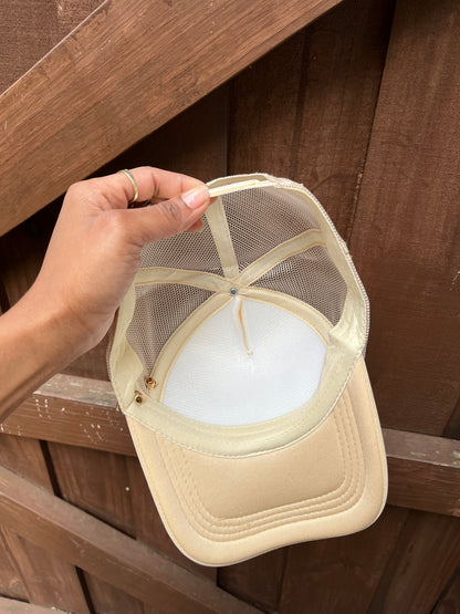 "be kind" trucker hat