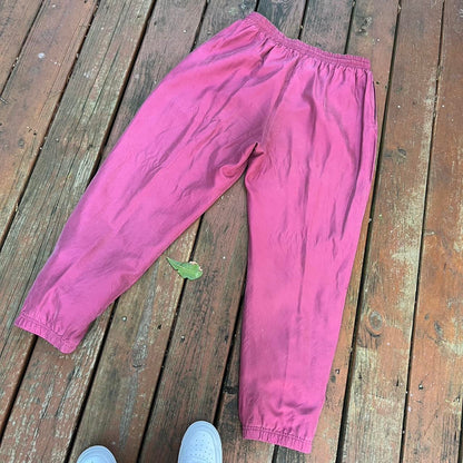 pink track pants