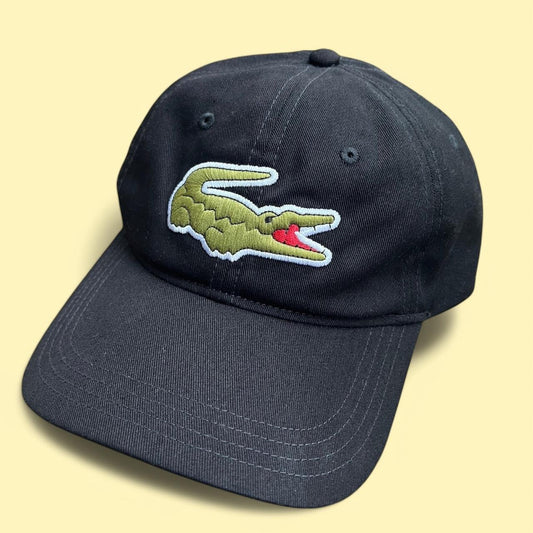 Lacoste crocodile badge twill cap